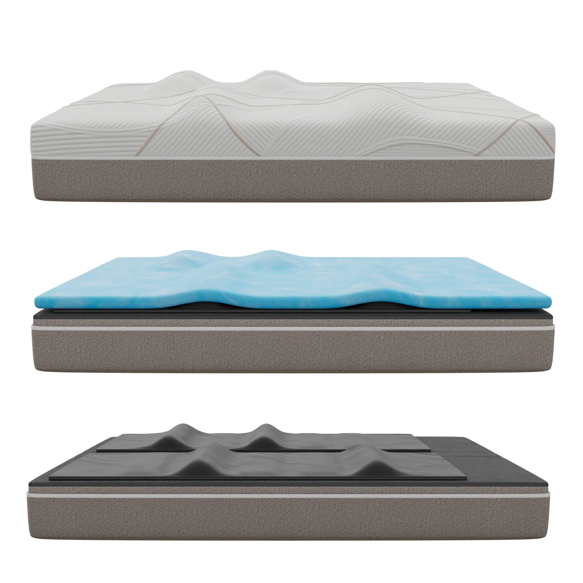 12" Profile Massage Mattress by Couch.com