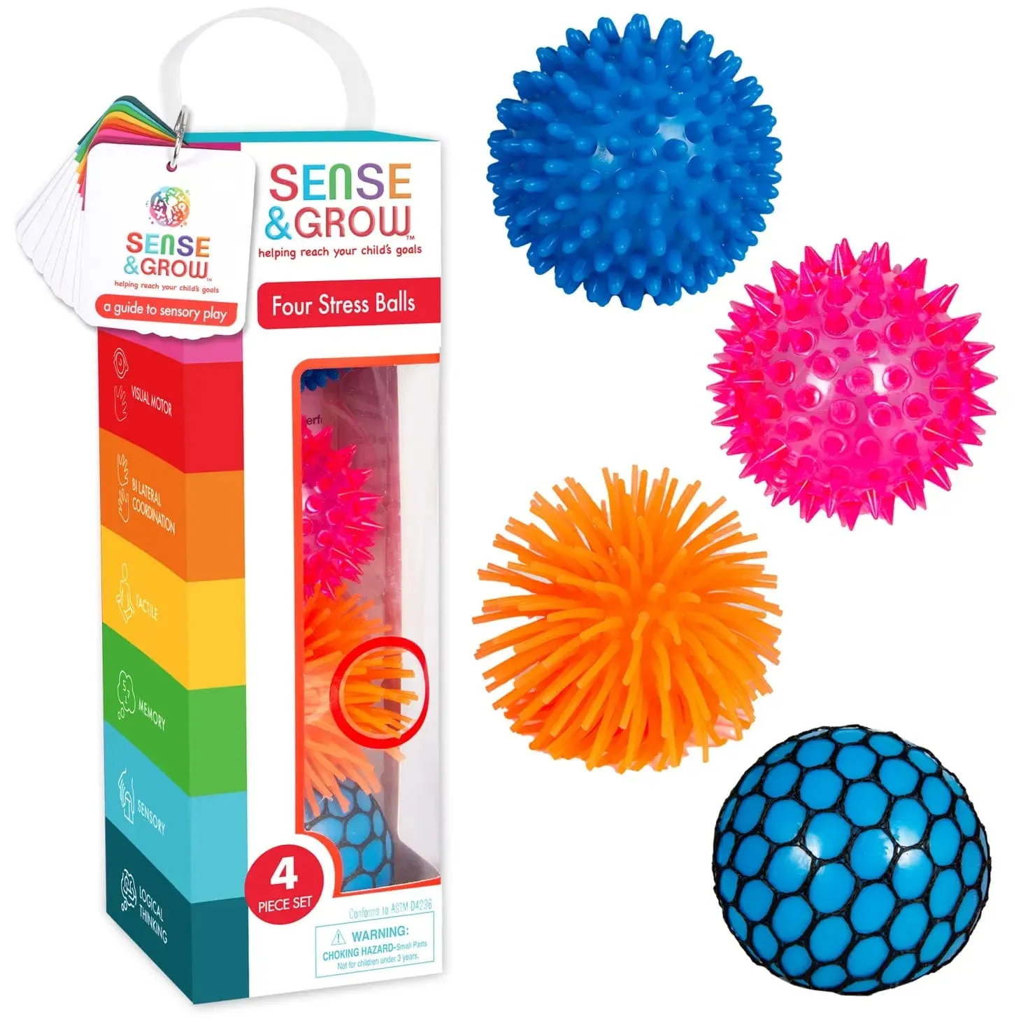 4 Stress Relief Balls
