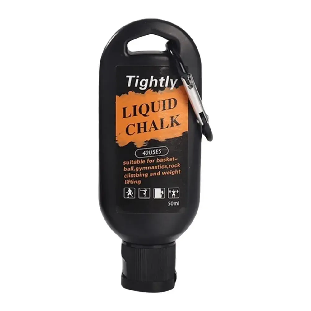 50ml Sports Liquid Chalk Magnesium Powder Fitness Weight Lifting Non-slip Cream Grip Weight Lifting Climbing Gym Sports