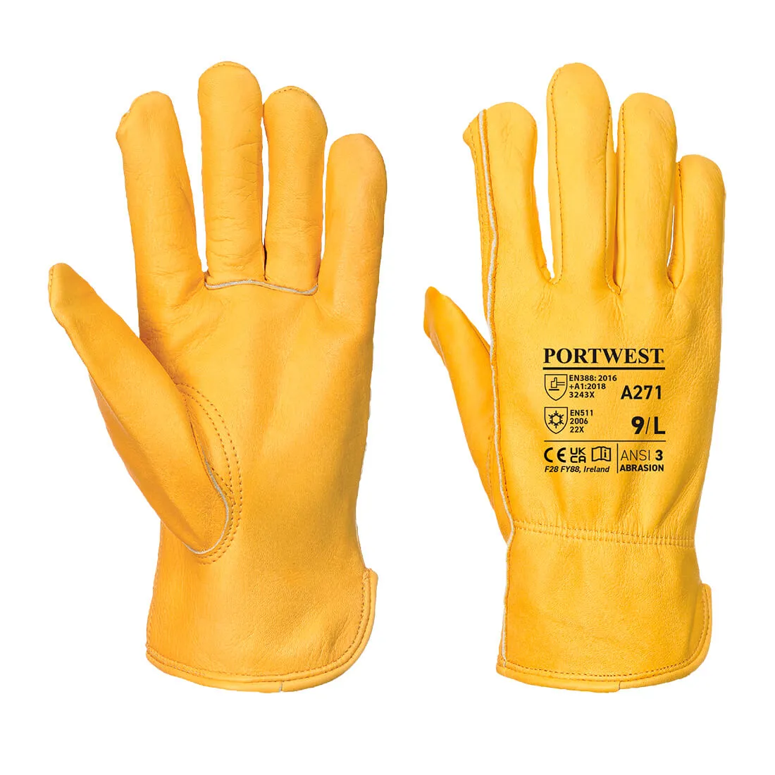 A271 Lined Driver Glove