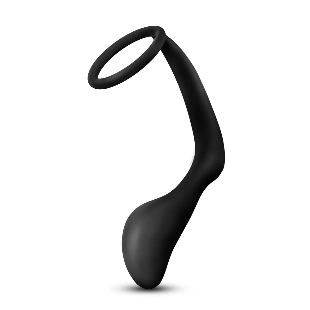 Anal Adventures Cock Ring Plug