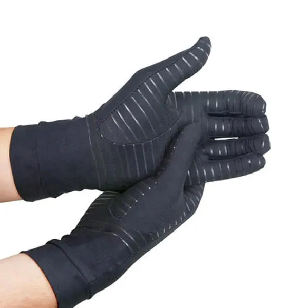 Anti-Microbial Copper Compression Full Finger Gloves