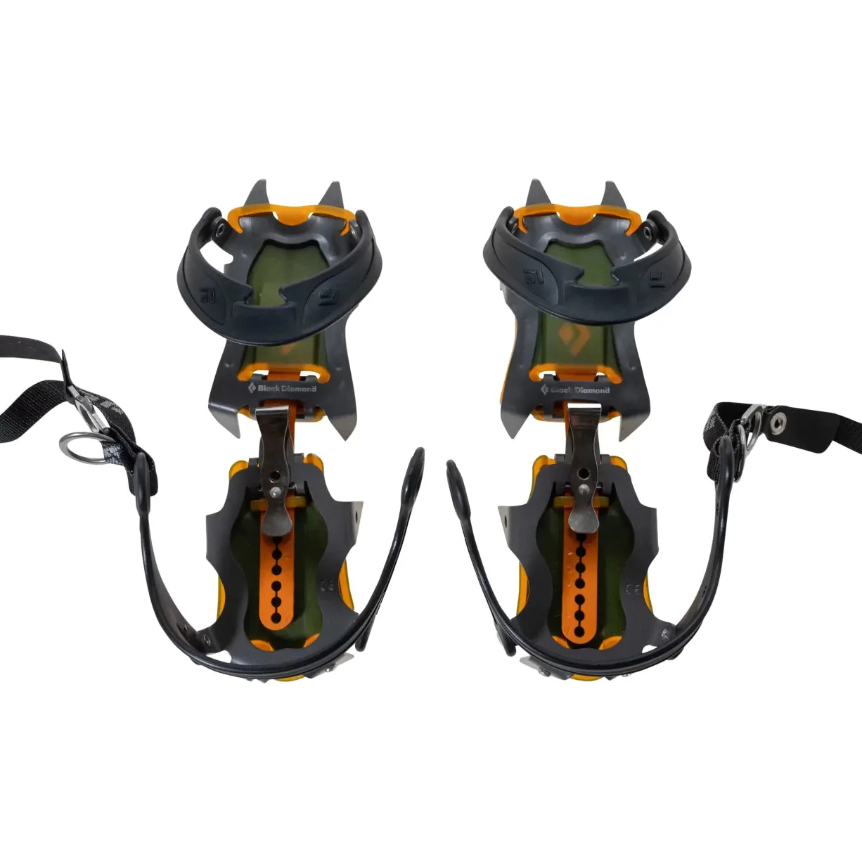 Black Diamond Contact Strap Crampons with ABS Plates