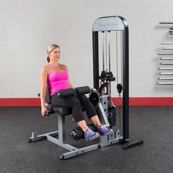 Body Solid Pro-Select Leg Extension & Leg Curl Machine GCEC-STK - 210LB STACK