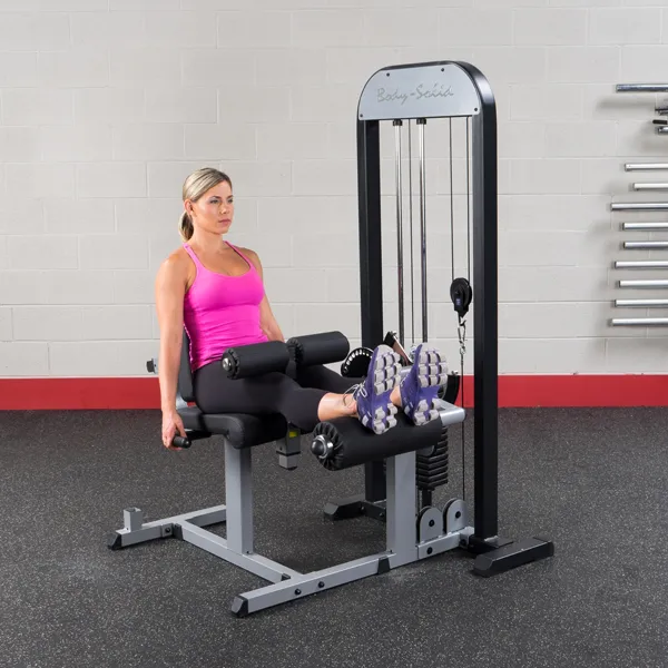 Body Solid Pro-Select Leg Extension & Leg Curl Machine GCEC-STK - 210LB STACK