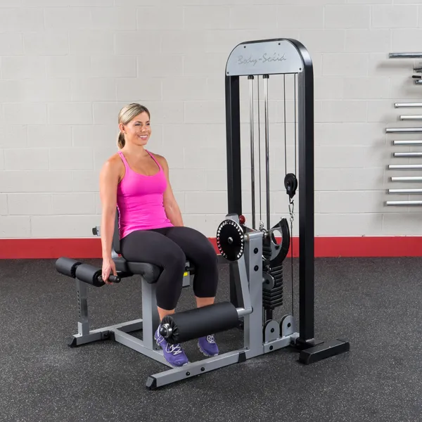 Body Solid Pro-Select Leg Extension & Leg Curl Machine GCEC-STK - 210LB STACK