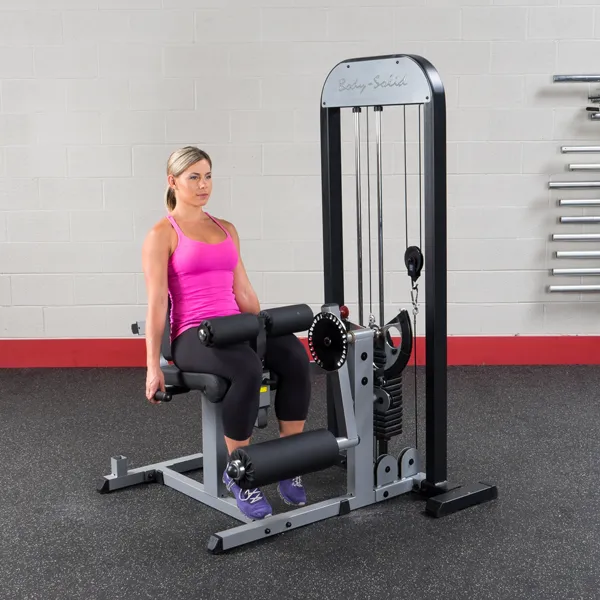 Body Solid Pro-Select Leg Extension & Leg Curl Machine GCEC-STK - 210LB STACK