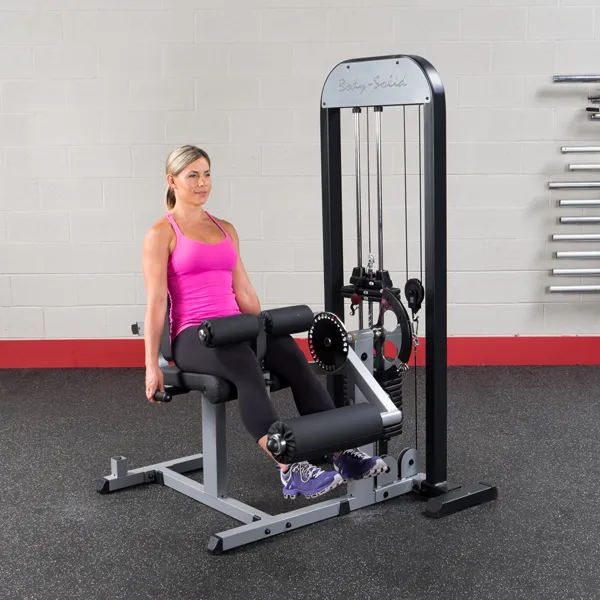 Body Solid Pro-Select Leg Extension & Leg Curl Machine GCEC-STK - 210LB STACK