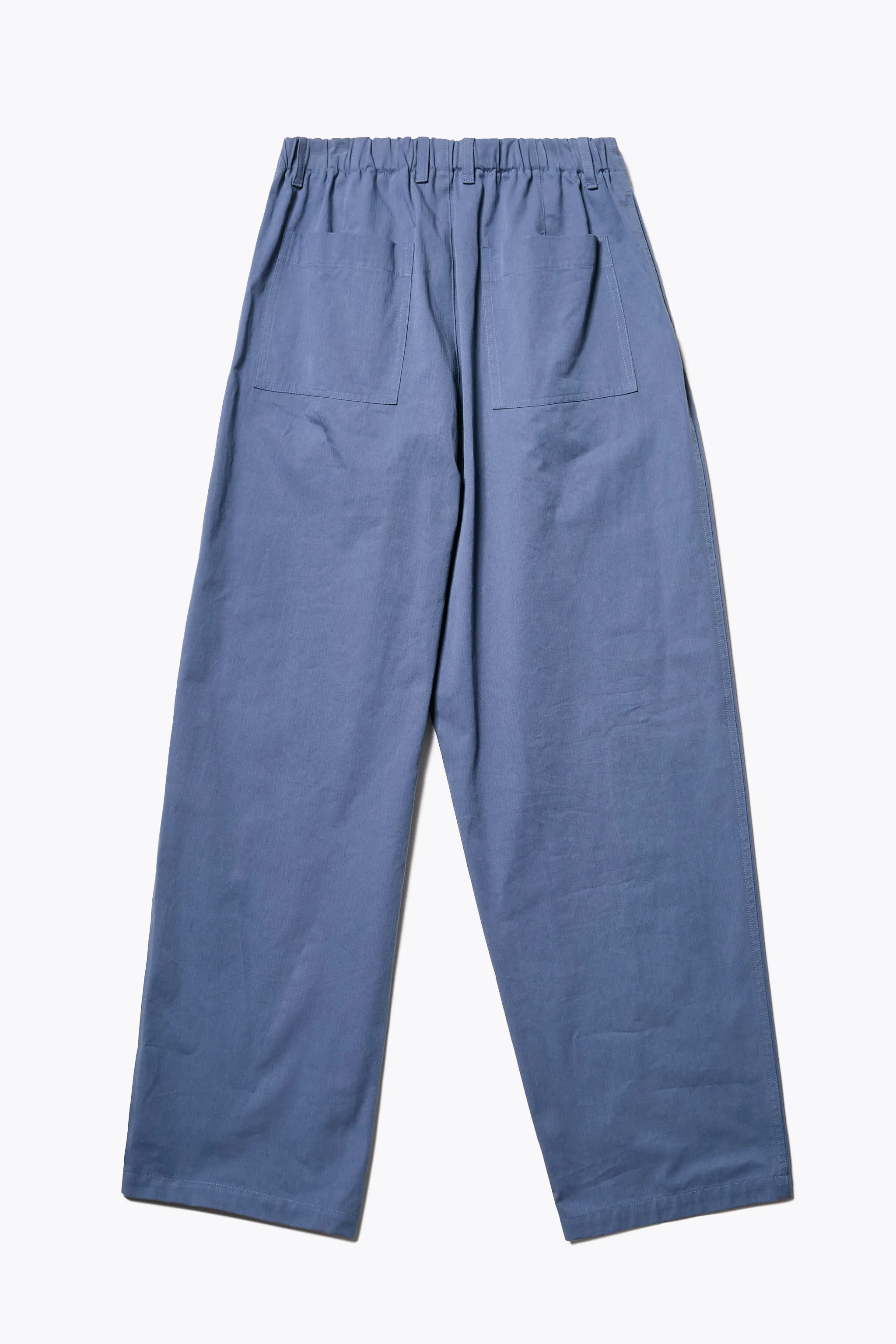 Boulder Pleat Pant Blue