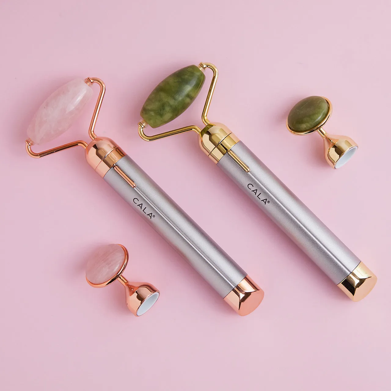 Cala 2-in-1 Jade Sonic Facial Massager