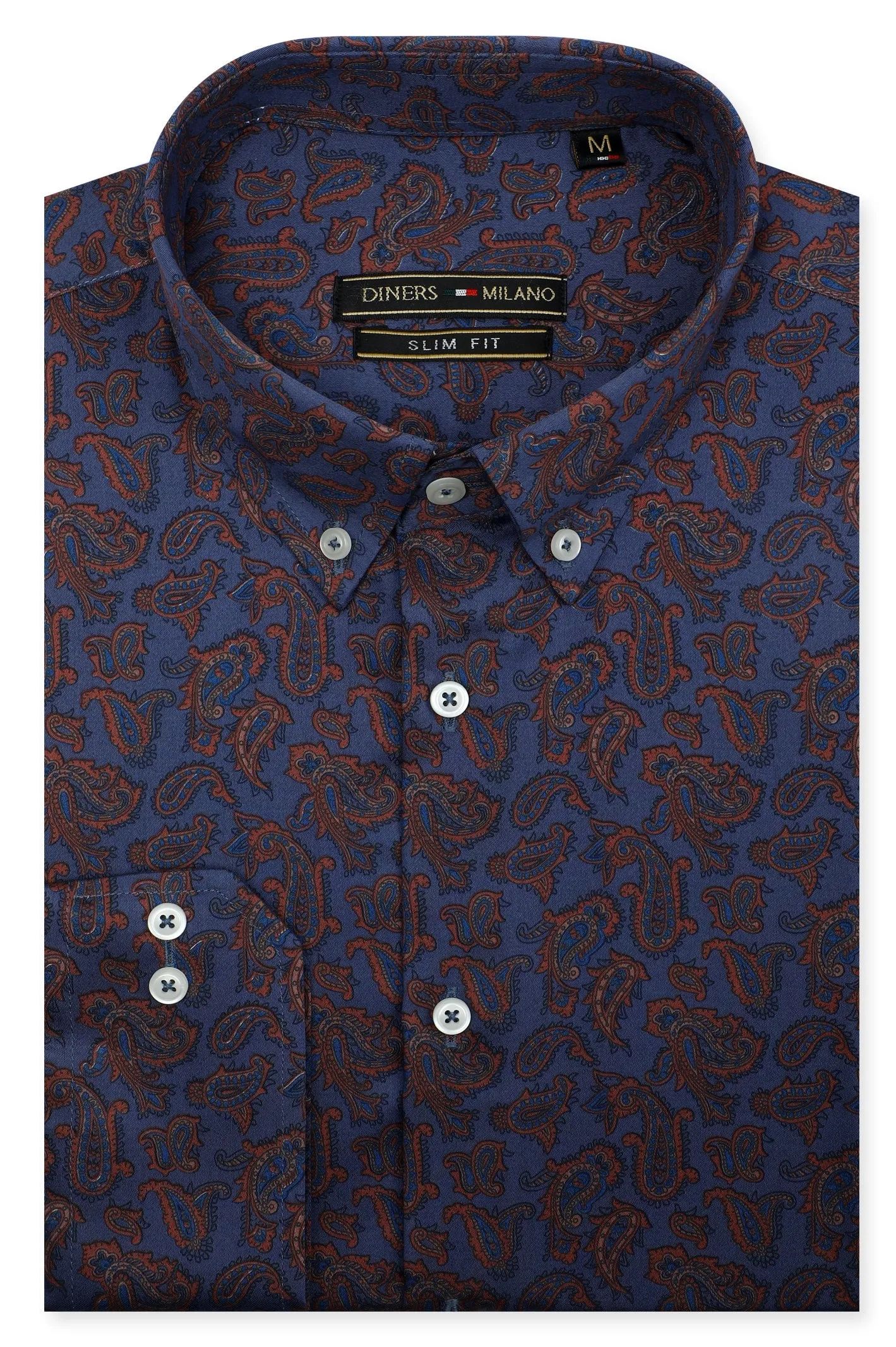 Casual Milano Shirt SKU: AM26642-D-BLUE