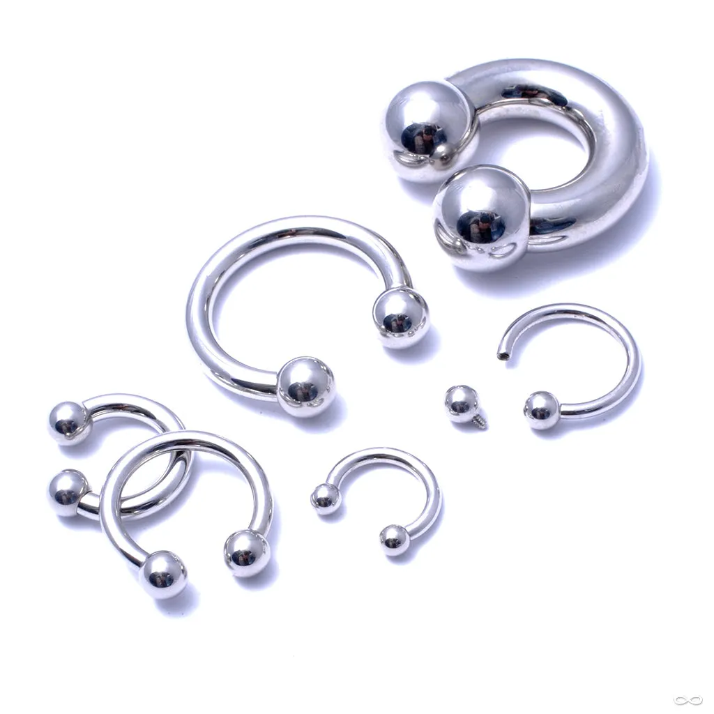 Circular Threaded Barbell Shaft in Stainless Steel from Industrial Strength
