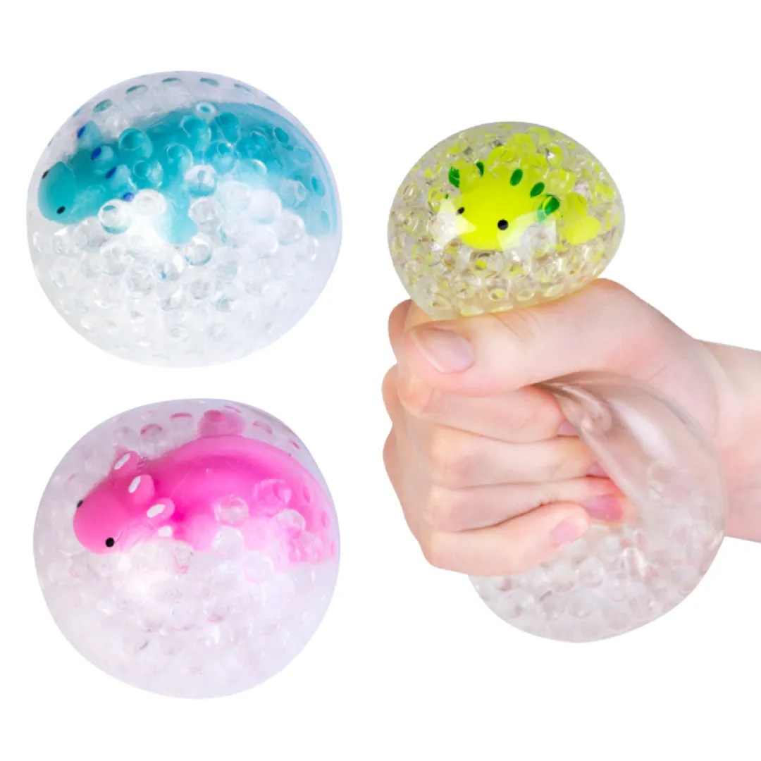 Clear Axolotl Orbeez Stress Ball Sensory Fidget Toy