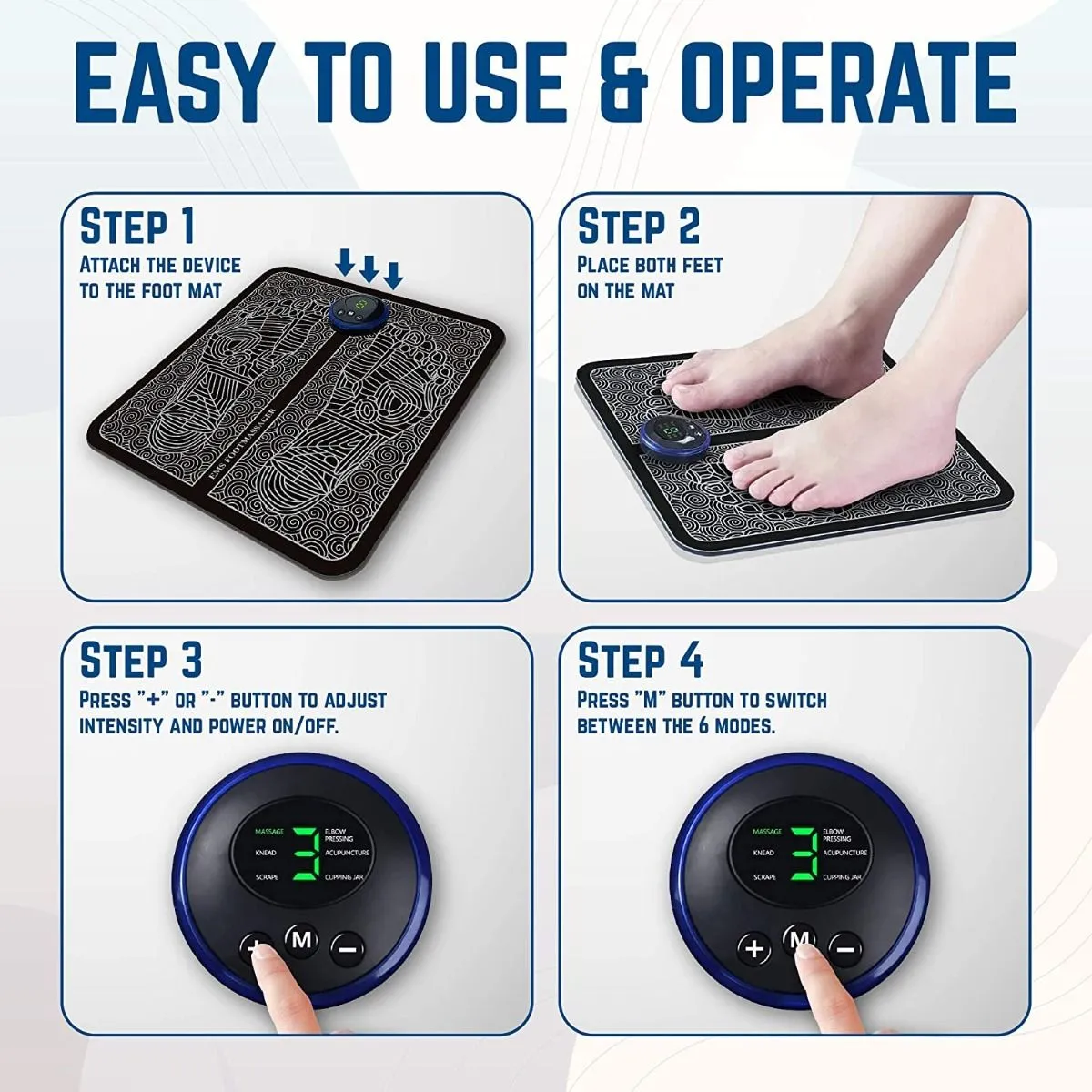 EMS Electric Foot Massager