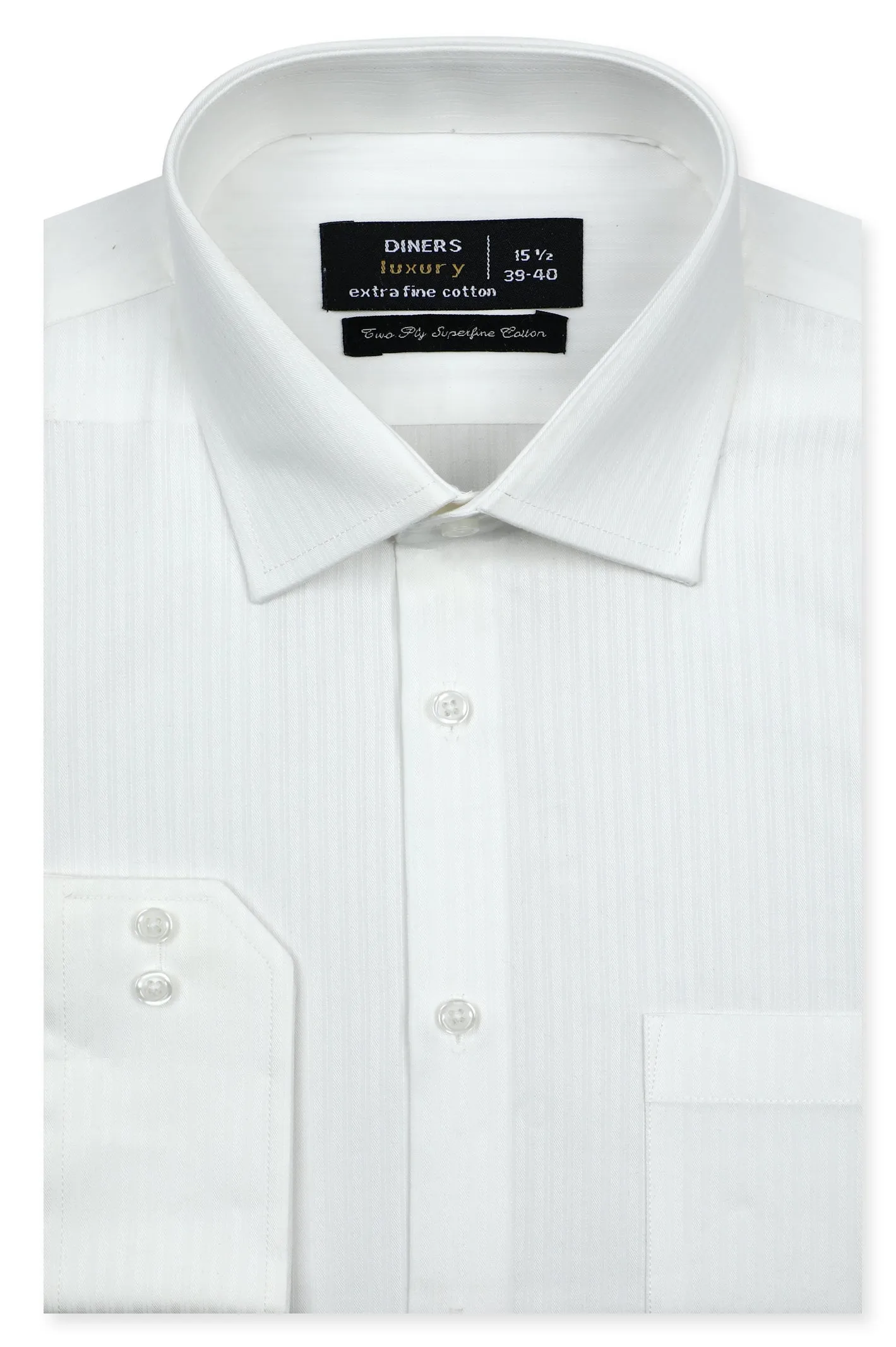Formal Men Shirt SKU: AD26634-OFFWHITE