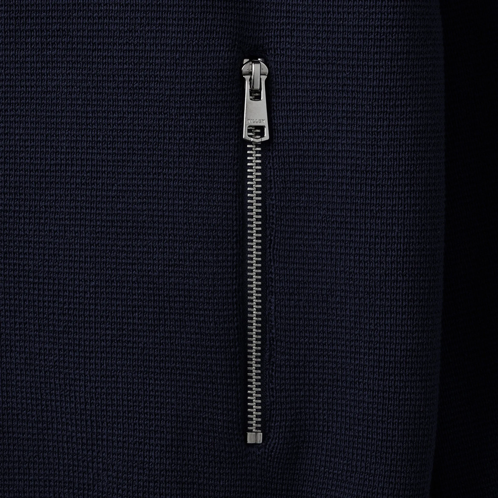 Full Zip Cotton Cardigan