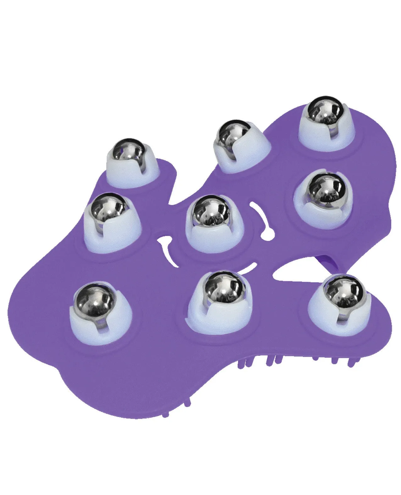 Fuzu Glove Massager - Neon Purple