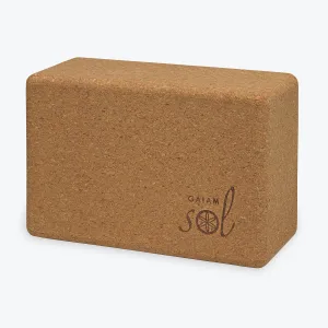 Gaiam Yoga Block Cork