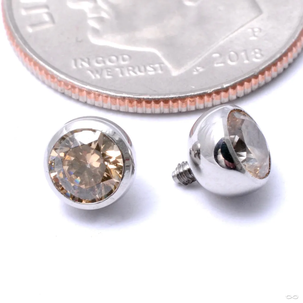 Gem Ball Threaded End in Stainless Steel from Industrial Strength
