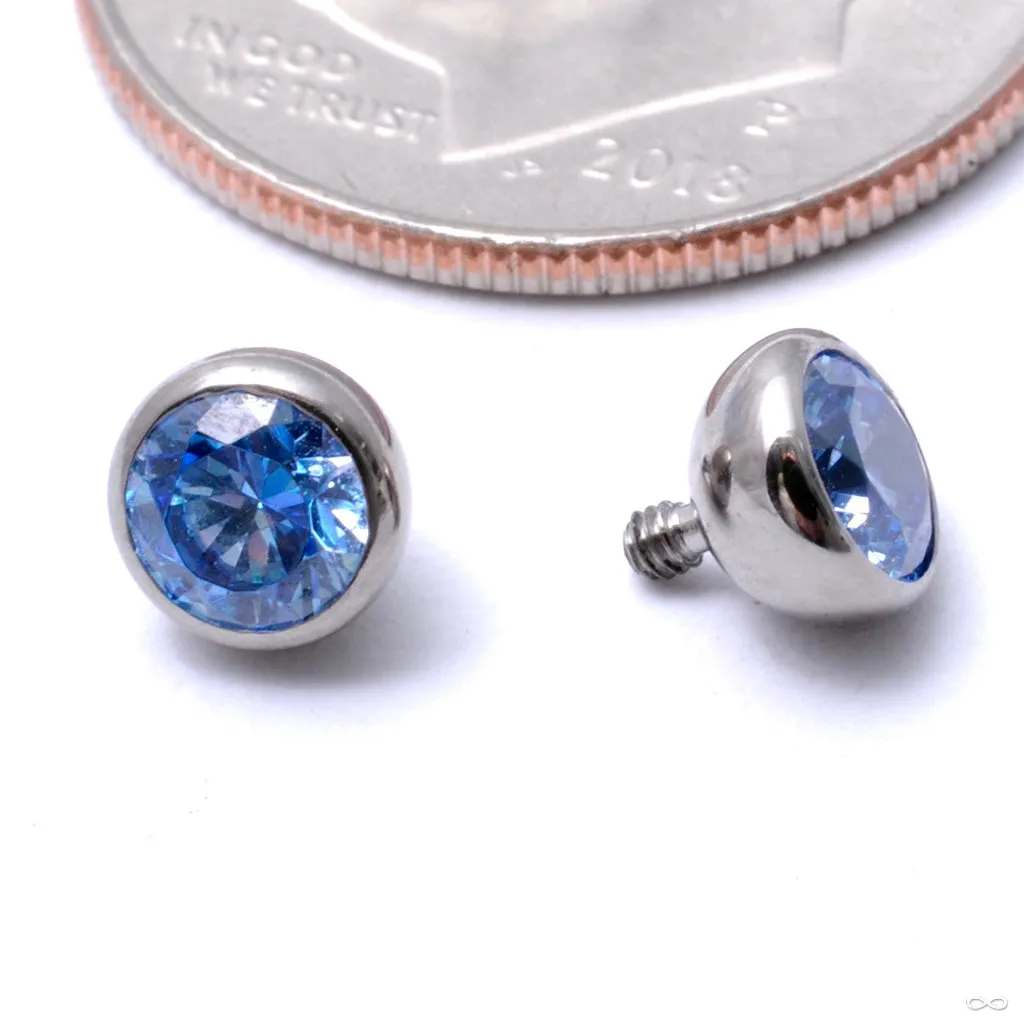 Gem Ball Threaded End in Stainless Steel from Industrial Strength