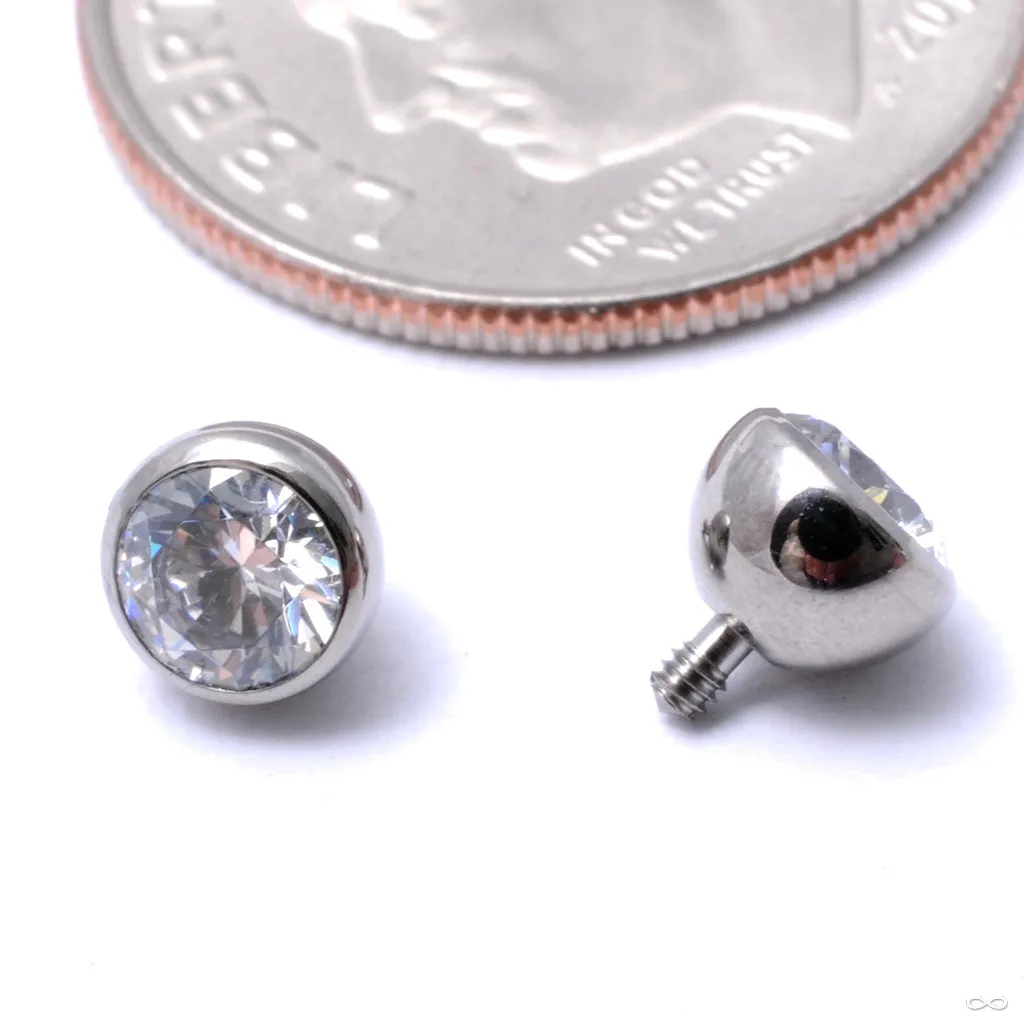 Gem Ball Threaded End in Stainless Steel from Industrial Strength