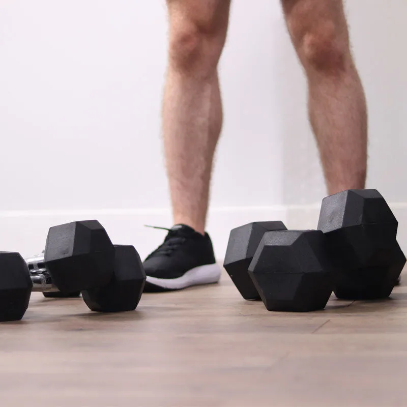 Hit Fitness Hex Dumbbells 10kg & 15kg | Bundle