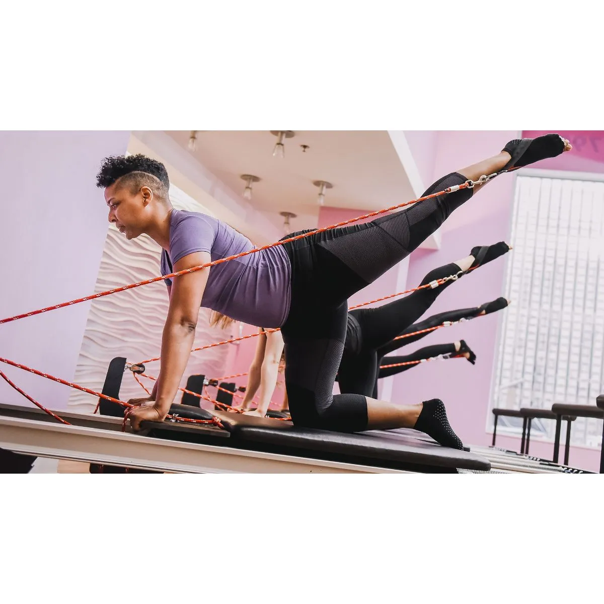 IM=X Xercizer Pilates Reformer Machine with Jumpboard