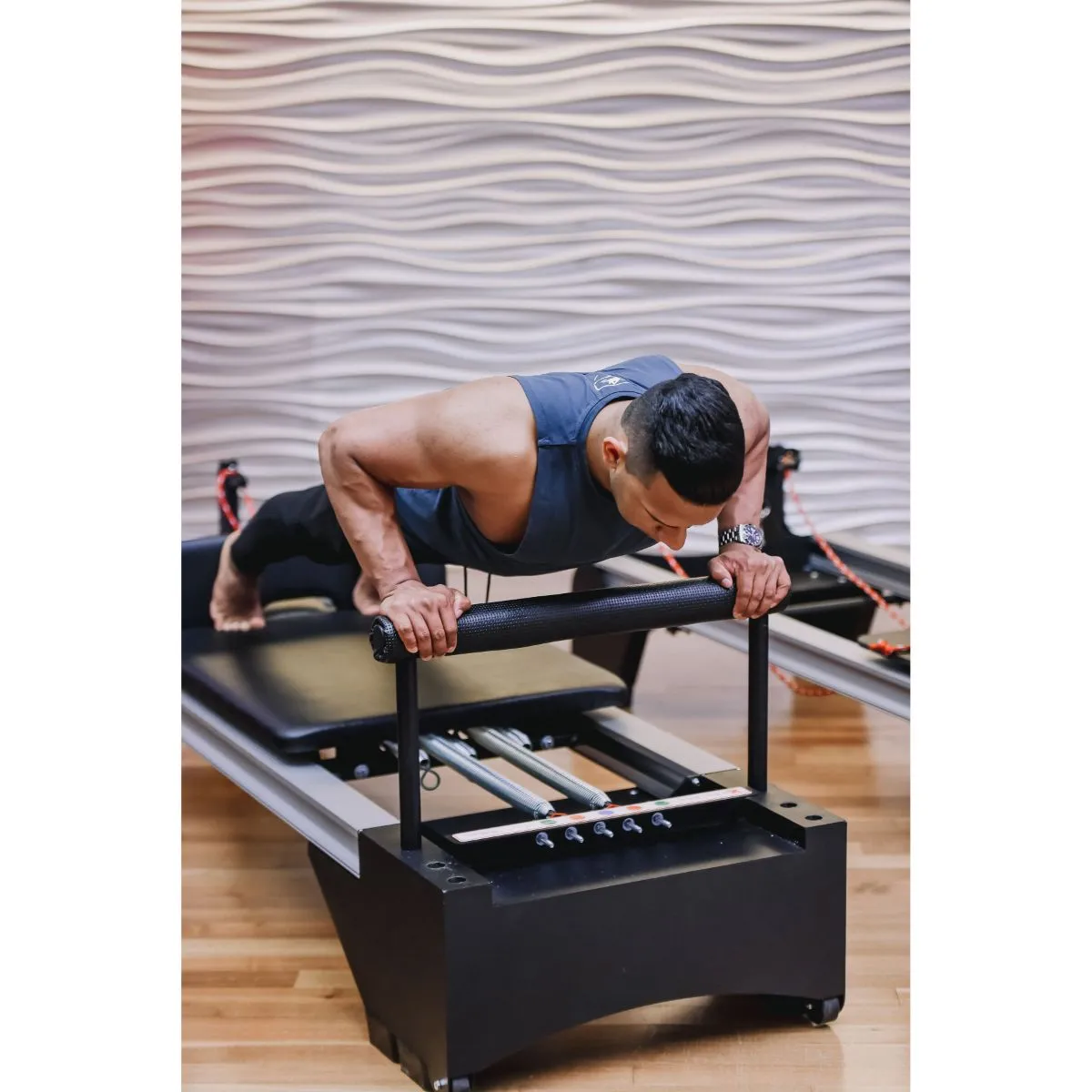 IM=X Xercizer Pilates Reformer Machine with Jumpboard