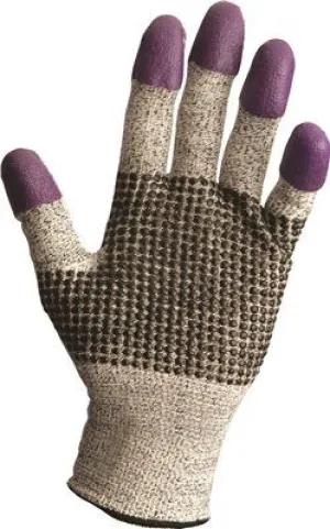 Jackson Safety* G60 Purple Nitrile* Ambidextrous Cut-Resistant Gloves Purple Medium 12 Pairs Per Case