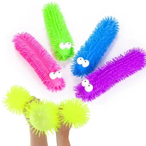 Jumbo Puffer Caterpillar Sensory Fidget Toy