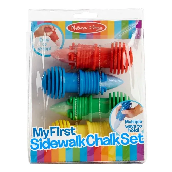 Melissa and Doug My First Sidewalk Chalk Set
