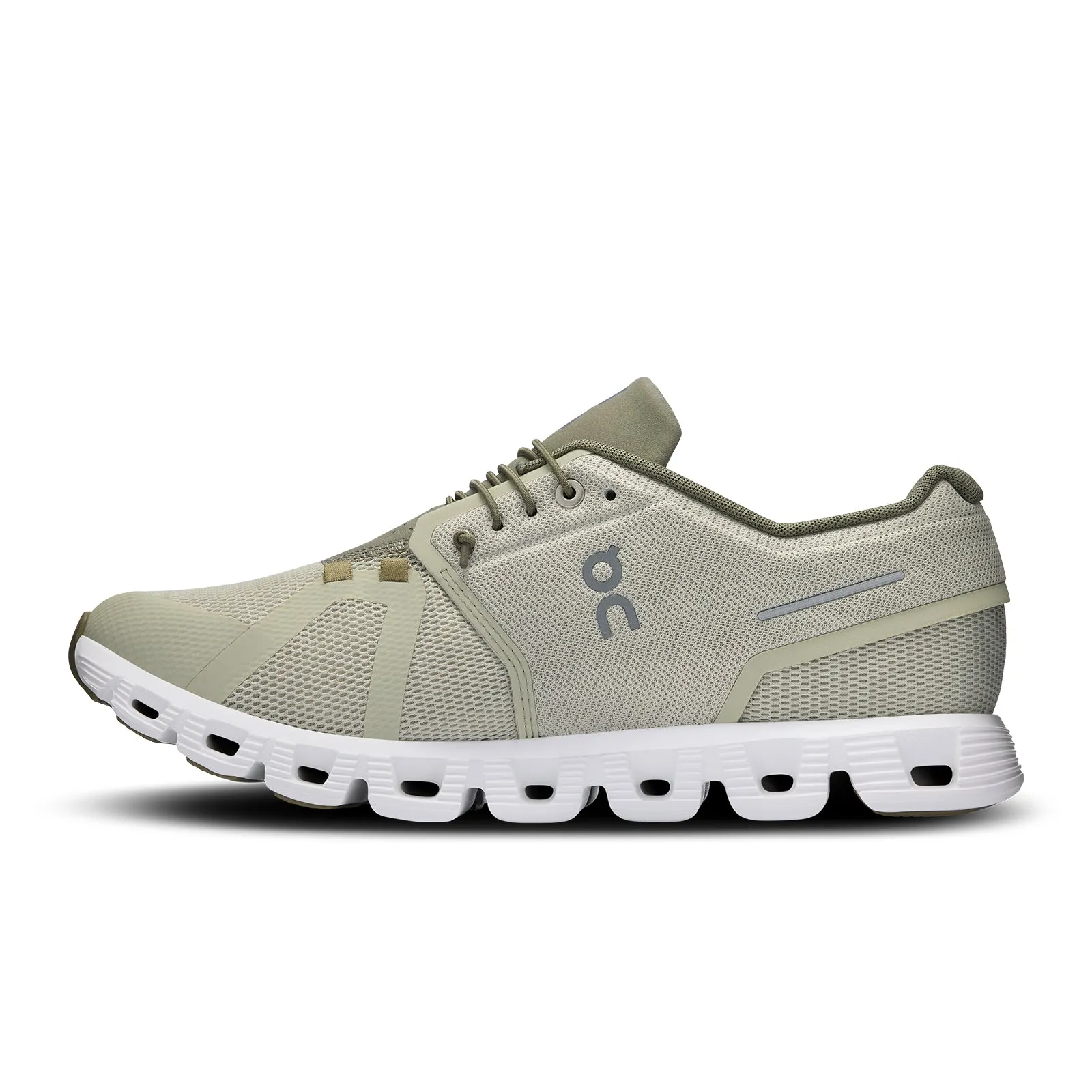 On Running Cloud 5 Running Shoe (Men) - Chalk/Grove