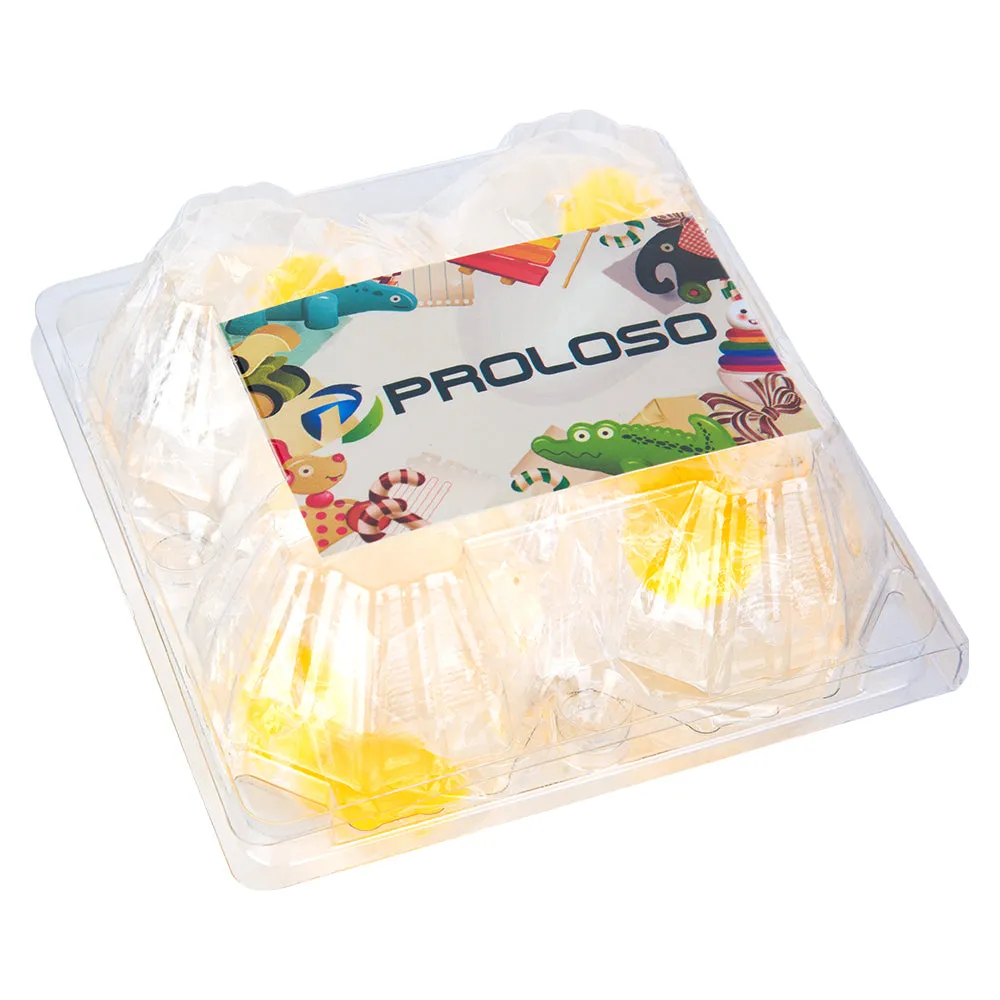 PROLOSO Egg Splat Ball Squishy Toys - Stress Relief Eggs Yolk Balls for Children & Adults