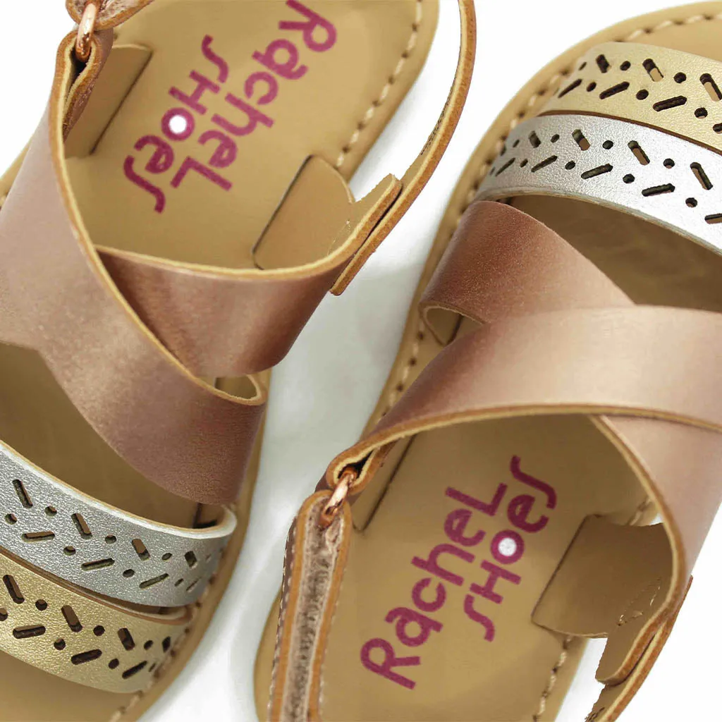 Rachel Lil Duna Sandals Multi Metallic Walkers Toddlers Kids Girls - Kids Shoes