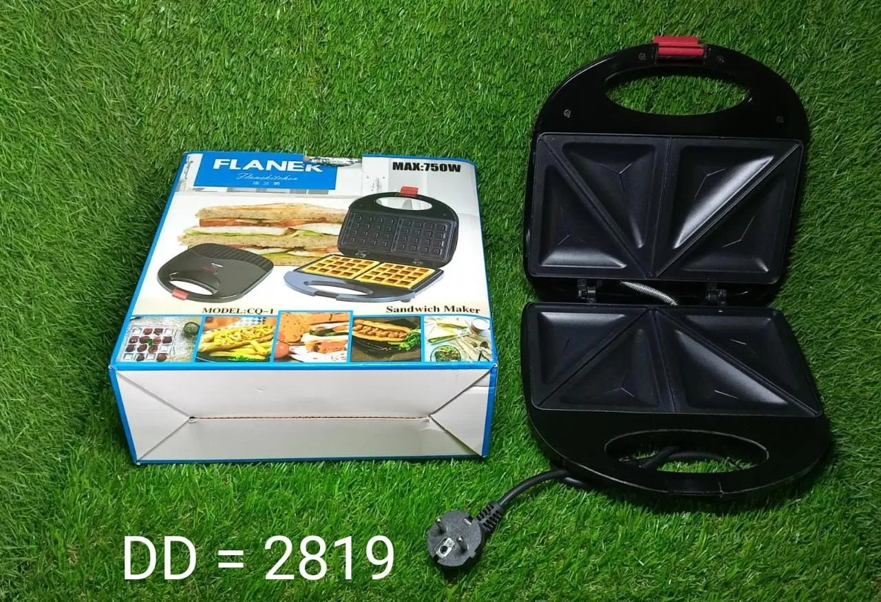 Sandwich Maker Makes Sandwich Non-Stick Plates| Easy to Use with Indicator Lights Sandwich toaster
