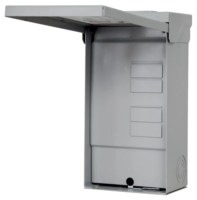 Siemens Murray EQ W0408ML1125U Load Center, 125 A, 4 -Space, 8 -Circuit, Main Lug, NEMA 3R Enclosure, Gray :EA: QUANTITY: 1