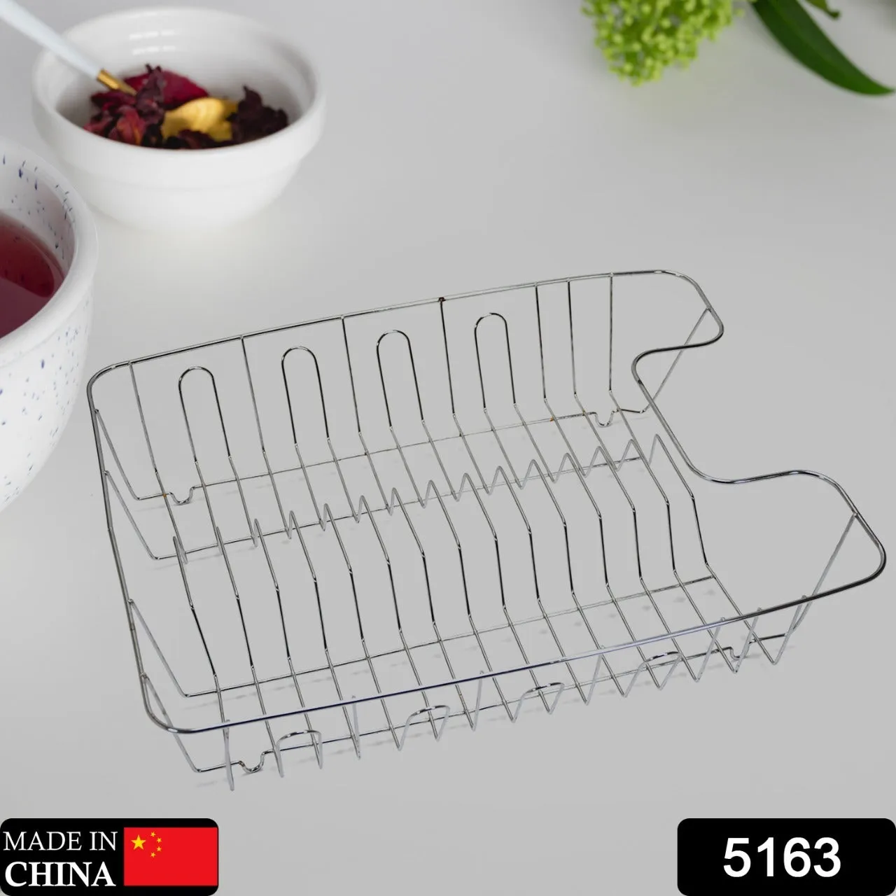 Stainless Steel Dish Drainer 43cm For Kitchen Use ( 1 pc )