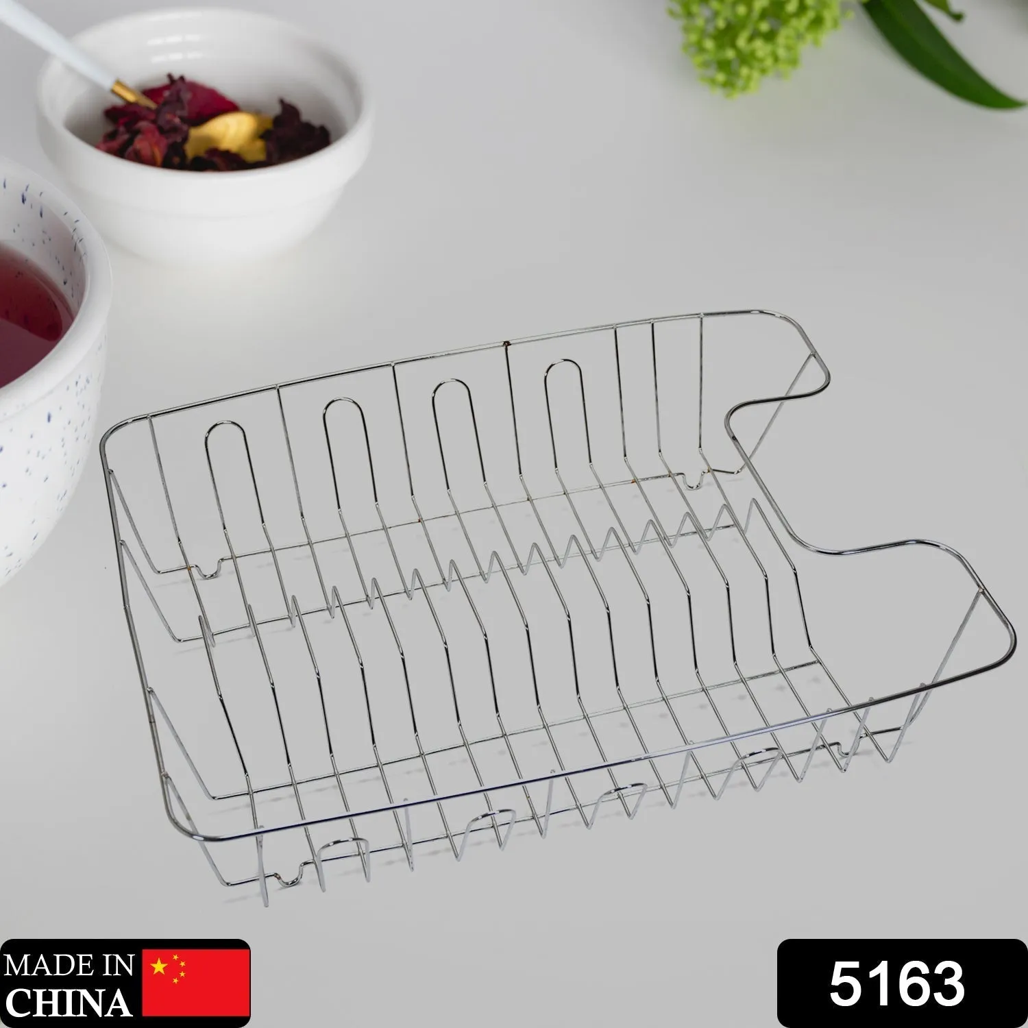 Stainless Steel Dish Drainer 43cm For Kitchen Use ( 1 pc )