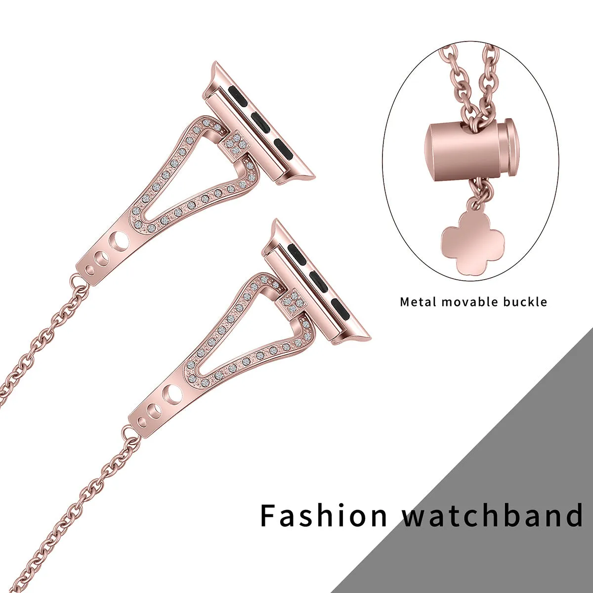 Stainless steel perforated strap for iwatch W24XAW8103