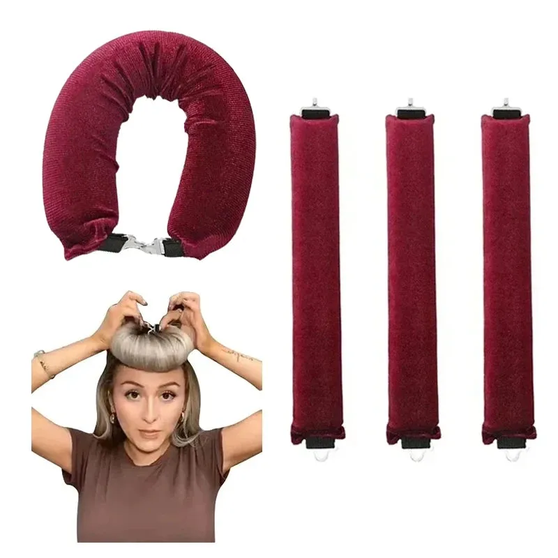 TEEK - 3pc Heatless Curling No Heat Hair Rollers