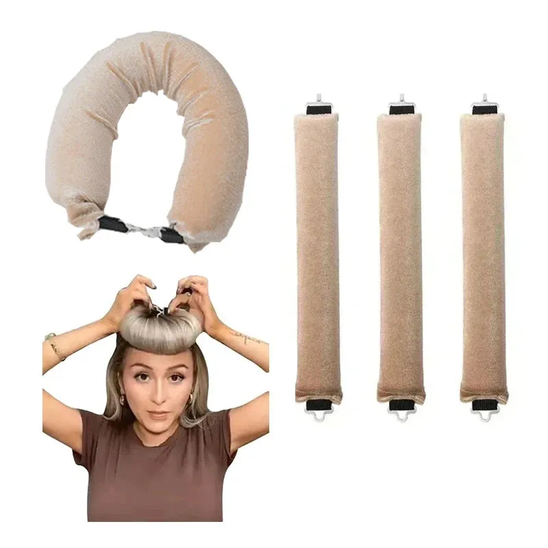 TEEK - 3pc Heatless Curling No Heat Hair Rollers