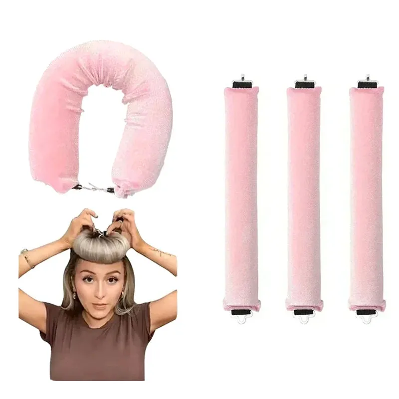 TEEK - 3pc Heatless Curling No Heat Hair Rollers