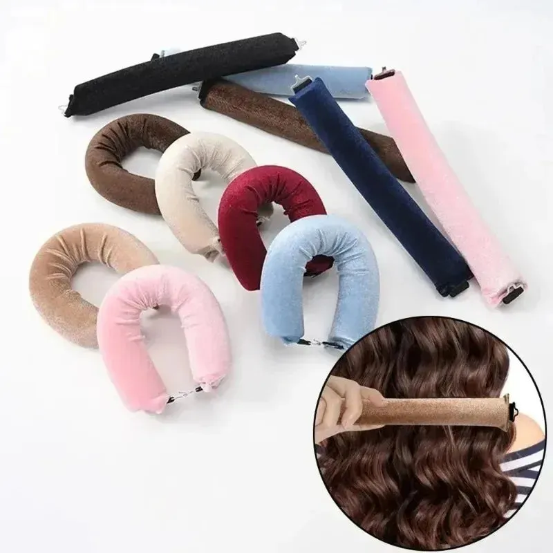 TEEK - 3pc Heatless Curling No Heat Hair Rollers