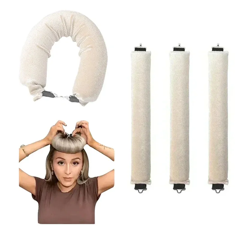 TEEK - 3pc Heatless Curling No Heat Hair Rollers