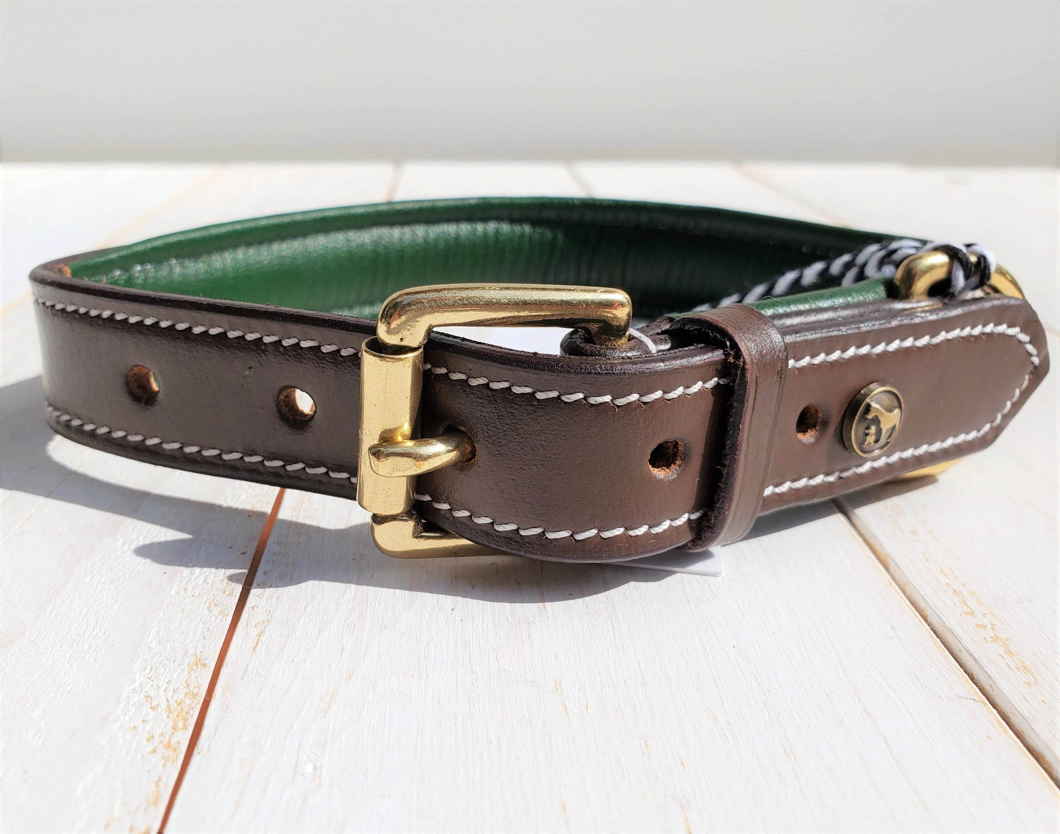 The Belmont Collar: 20 Inches / Hunter