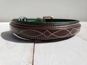 The Belmont Collar: 20 Inches / Hunter