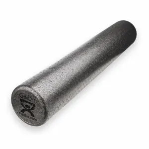 Therapy Foam Roller CanDo  Slim Round Black EPP Foam 6 X 36 Inch Count of 1 By Fabrication Enterprises