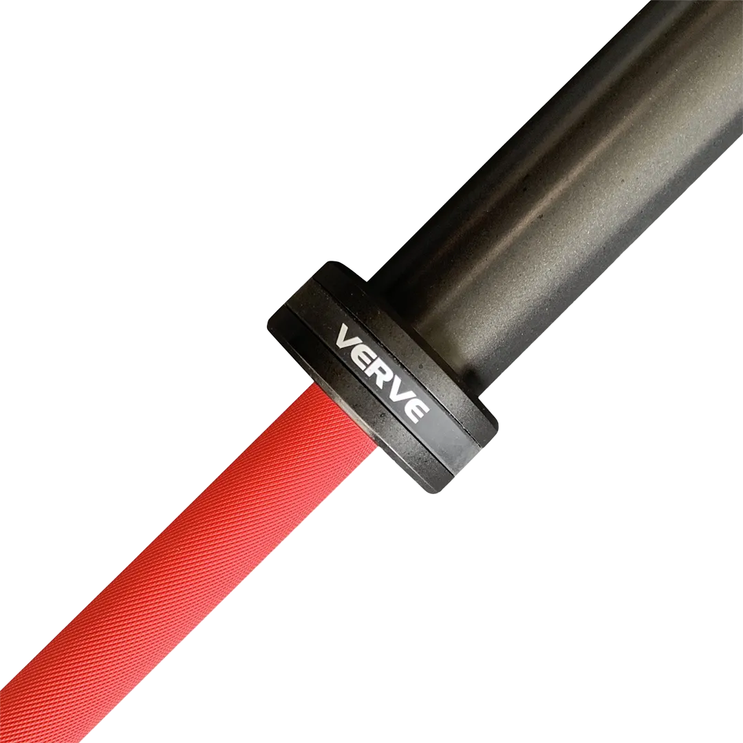 VERVE Elite Olympic Barbell - Red - 15kg