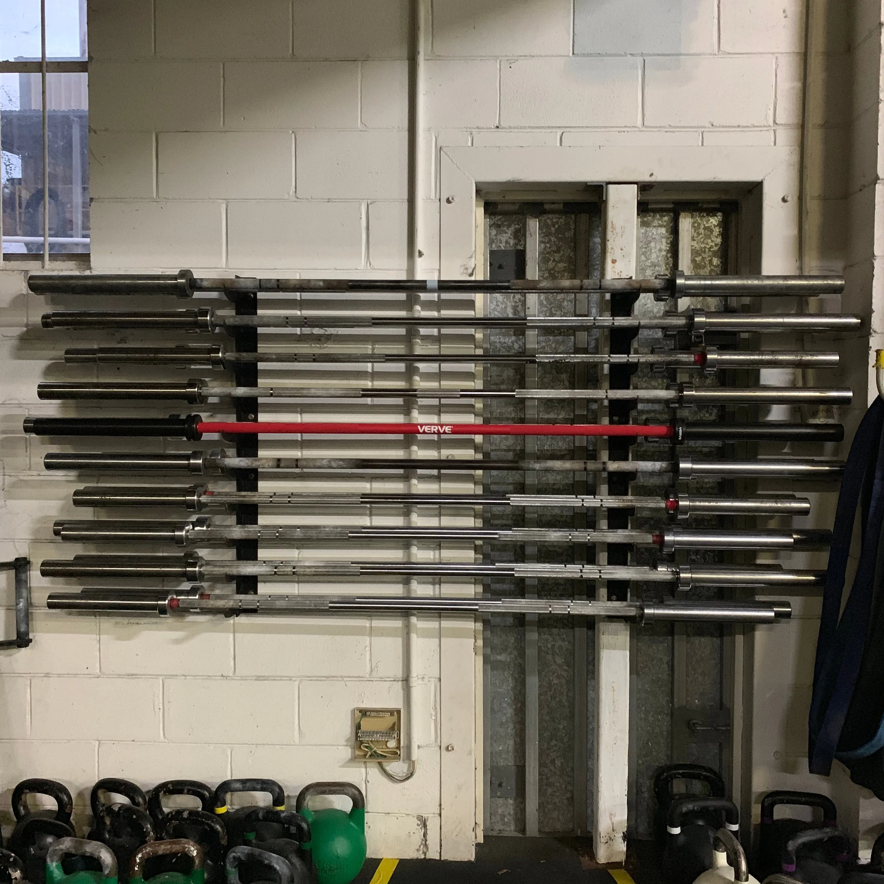 VERVE Elite Olympic Barbell - Red - 15kg