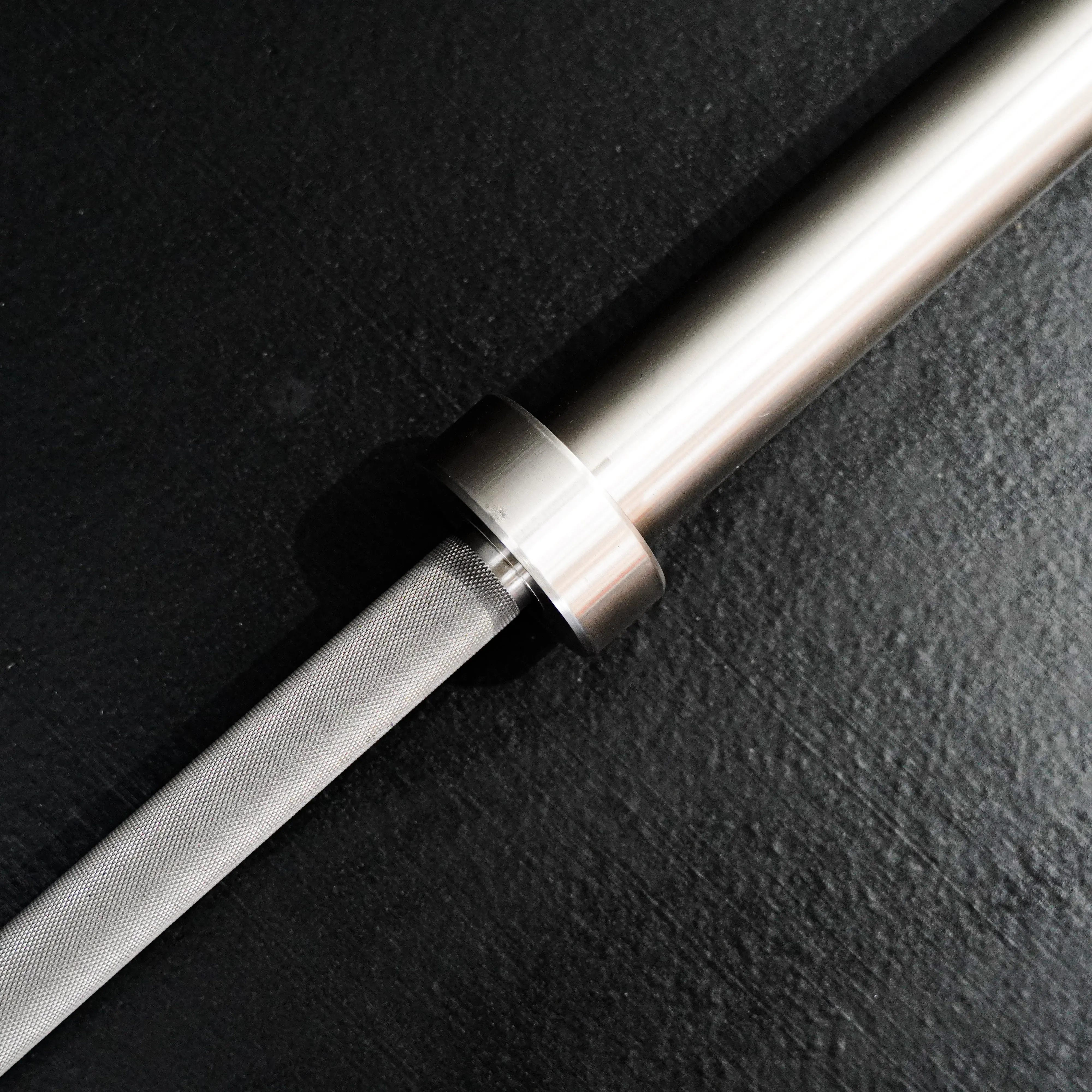 VERVE Stainless Steel Deep Knurl Power Barbell - 20kg